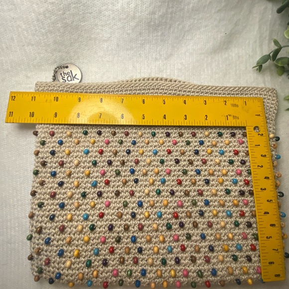 Hand-Stitched Beaded Clutch from the Sak; NWOT - Picture 4 of 8